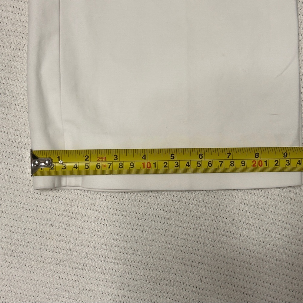 Lauren Ralph Lauren Women’s 4P white cropped wide leg pants preppy office READ - Picture 10 of 10